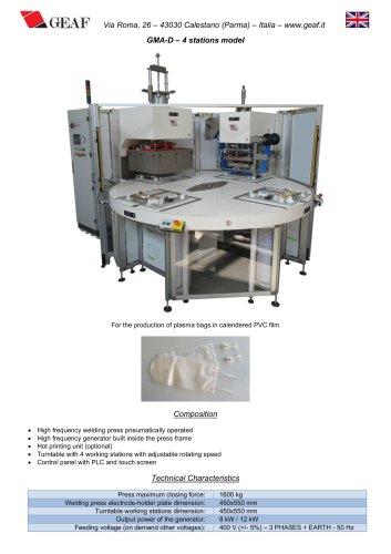 GMA-D &ndash; 4 stations model