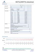 ME750 - Metallux SA - PDF Catalogs | Technical Documentation