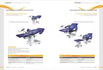 Delivery and ENT,Hydraulic delivery table / on casters/examination,TECHARTMED - 3