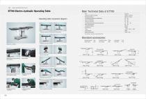ET700,Universal operating table / electro-hydraulic / Trendelenburg / reverse Trendelenburg,TECHARTMED - 6