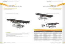 General Surgical table,Universal operating table / hydraulic / Trendelenburg / reverse Trendelenburg,TECHARTMED - 3