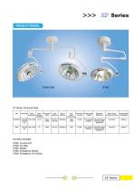 operating lamp,LED surgical light / ceiling-mounted / with control panel,TECHARTMED - 5