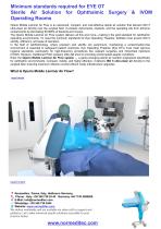 Minimum standards required for EYE OT-1