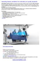 Operating theatre ventilation for ambulatory air quality standards-1