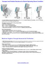 Surgical instrument table with height adjustment-3