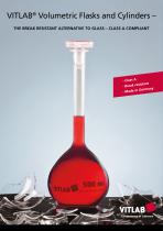 VITLAB® Volumetric Flasks and Cylinders-1