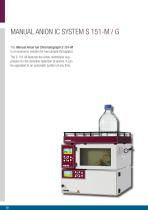 Ion Chromatography System S 150 Series - 10