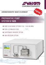 PREPARATIVE PUMP SYSTEM S 1525 - 1