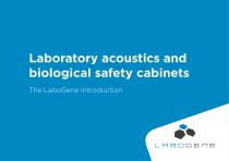 Laboratory acoustics and biological safety cabinets