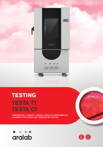 Aralab TESTA reach-in temperature and environmental chambers