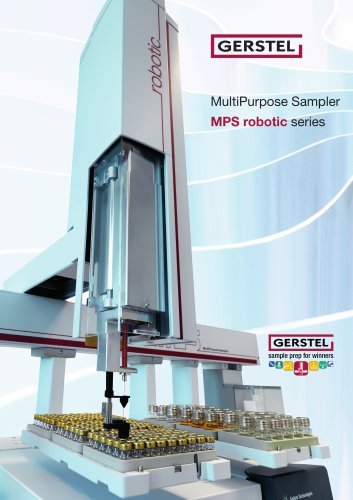 MultiPurpose Sampler MPS robotic series