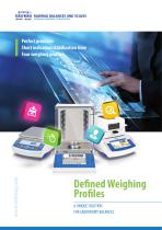 DEFINED WEIGHING PROFILES - 1