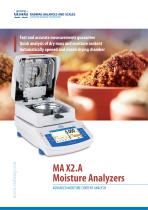 X2 MOISTURE ANALYZERS - 1