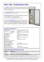 HPLC / SEC - S 5120 Column Oven - 1