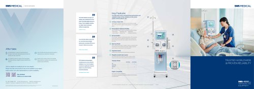 SWS-4000 Series Hemodialysis Equipment Brochure