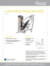 HD-3300 CHEST PRESS/SHOULDER RAISE - 1