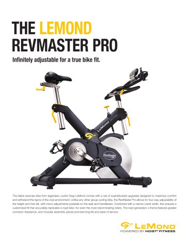 THE LEMOND REVMASTER PRO