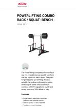 POWERLIFTING COMBO RACK / SQUAT- BENCH - 1