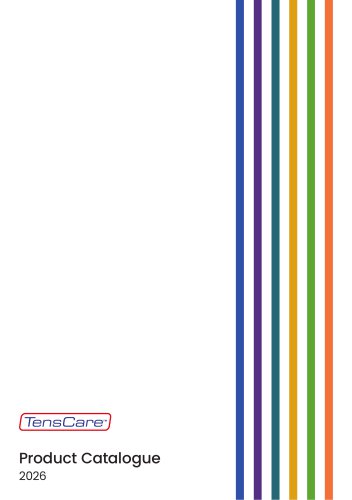 TensCare Product Catalogue - 2025/26