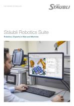 Stäubli Robotics Suite 2022-1