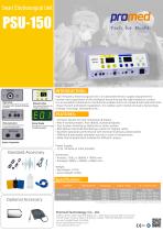 Electrosurgical unit PSU-150-1