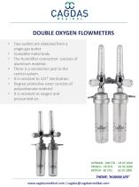 DOUBLE OXYGEN FLOWMETER - 1