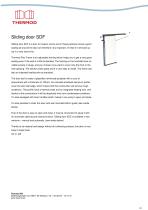 Sliding door SDF-1