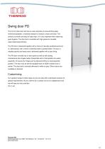 Swing door PD-1