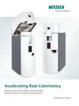 Accelerating Rate Calorimetry-1