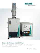 Laser Flash Apparatus LFA 427 