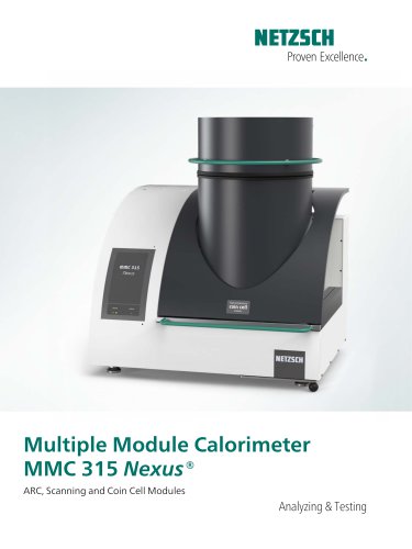 Multiple Module Calorimeter MMC 315 Nexus®