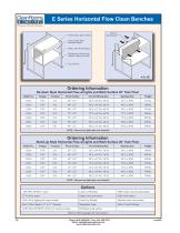 E Series Horizontal Flow Clean Benches - 2