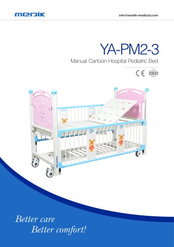 YA-PM2-3 Pediatric bed brochure