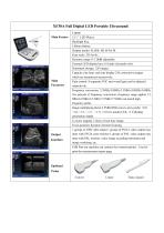 S50 notebook B/W ultrasound scanner - 1