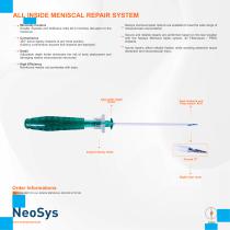 ALL INSIDE MENISCAL REPAIR SYSTEM
