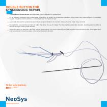 DOUBLE BUTTON FOR SYNDESMOSIS REPAIR-1