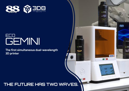 ecoGEMINI 3D printer