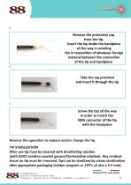 PROCEDURE  FOR THE PROPER INSERTION AND DISINSERTION OF THE INTERCHANGEABLE TIPS - 3