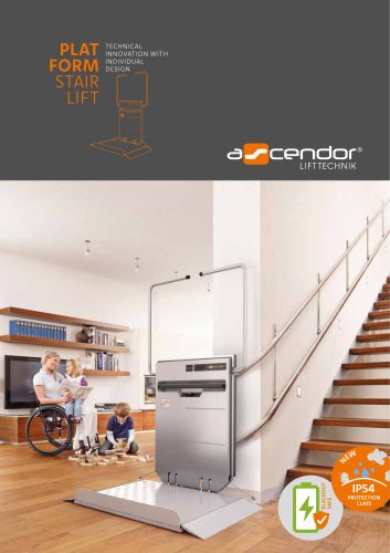 Platform Stairlift PLG7 and PLK8