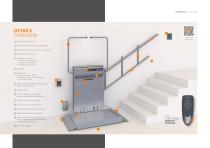 Platform Stairlift PLG7 and PLK8-3