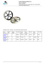 Over Mold Plastic Wheel Assembly-1