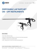 DISPOSABLE LAP RATCHET  ON - OFF INSTRUMENTS-1