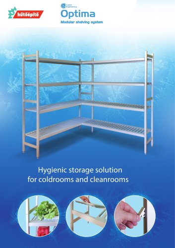 Optima shelving system catalog