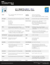 10.1" Rugged Medical Tablet with 2 Hot Swap Batteries - 6