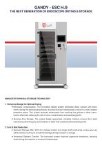 GANDY ESC H.9 The Next Generation of Endoscope Drying & Storage-4