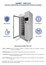 GANDY ESC H.9 The Next Generation of Endoscope Drying & Storage-6