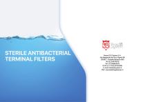 STERILE ANTIBACTERIAL TERMINAL FILTERS-12