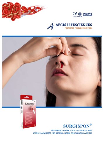 SURGISPON Nasal, Dermal and Wound Care