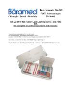 Locking Plate System SMALL Fragment-3