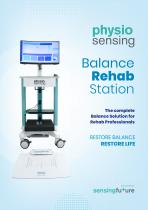 PhysioSensing Balance Rehab Station